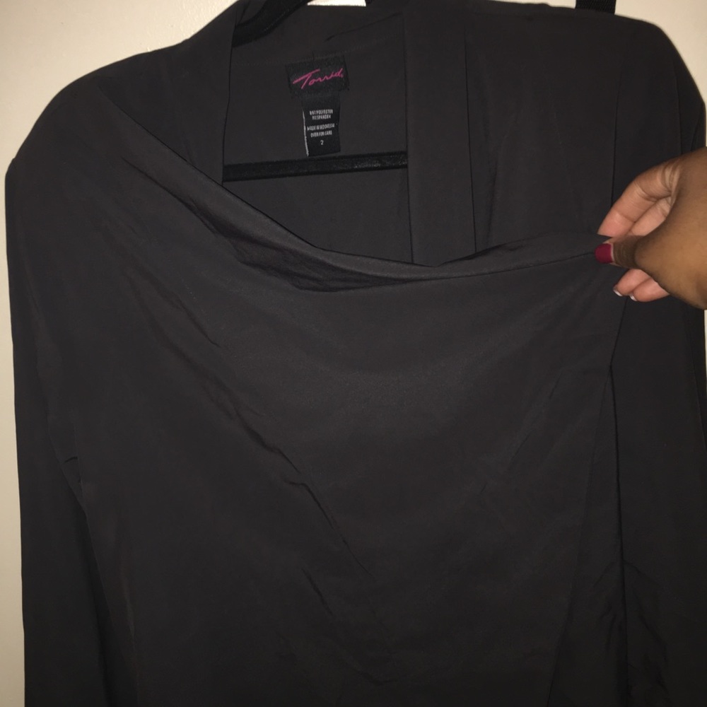Torrid grey wrap